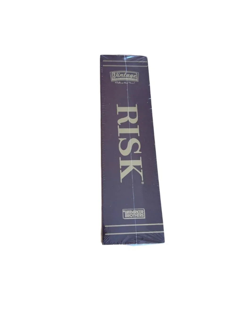 Risk Wooden Box Bookshelf Board Game Vintage Collection NEW Parker Bros Hasbro